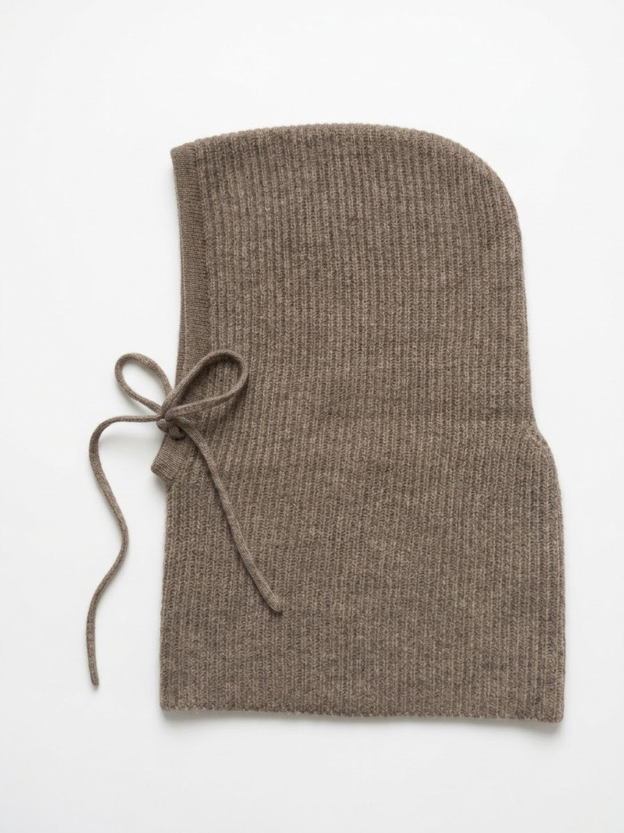 Balaclava 100% Kaszmir - taupe