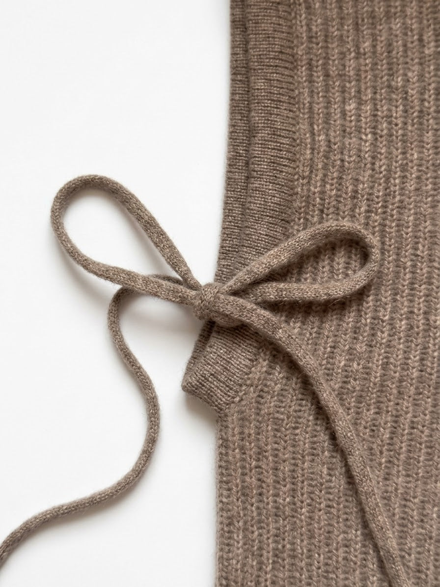Balaclava 100% Kaszmir - taupe